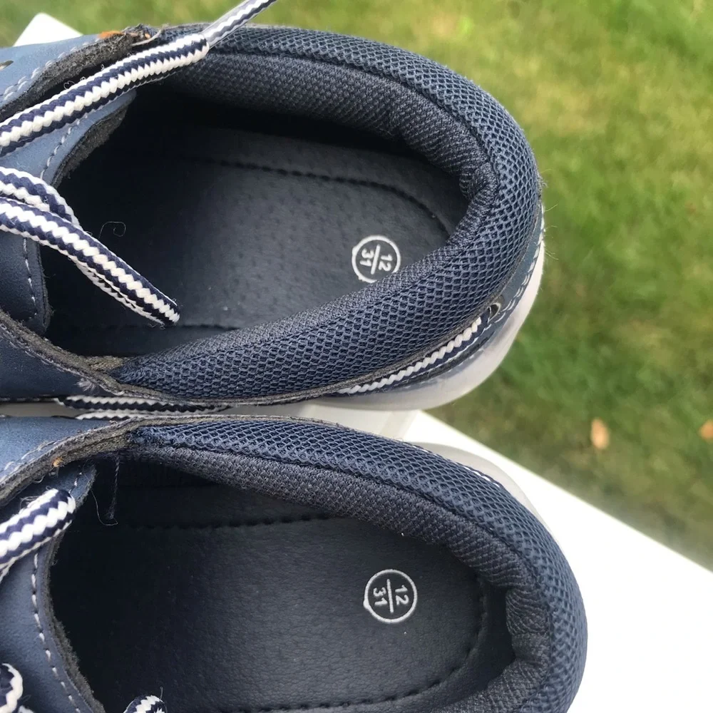 Navy blue shoes